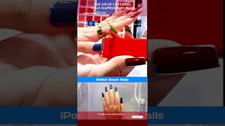 iPolish Smart Nails at CES 2026 🔥 Color-Changing Nails You Control #tech #engineering #new