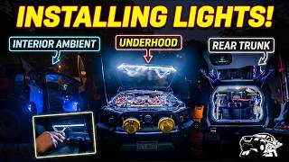 Huge Light Improvement to Any car !  Underhood , Interior and Trunk Lights!