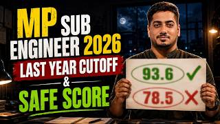 MP Sub Engineer Cutoff | MP Sub Engineer Non Tech Preparation | MP Sub Engineer Post Preference #mp