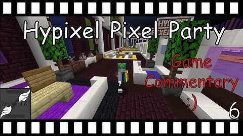 Hypixel Pixel Party 6 - Game Commentary (Hints and Tips :))
