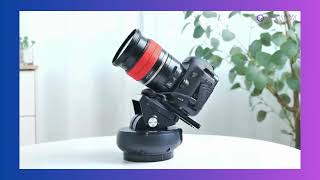 YT-1200 Rotation Panoramic Remote Control Pan Tilt Motorized Tripod Electric head for Phones Cameras