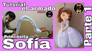 Piñata de Princesita Sofía (parte 1)