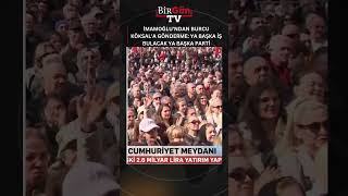 Ekrem İmamoğlundan Burcu Köksala Gönderme Ya Başka Iş Bulacak Ya Başka Parti