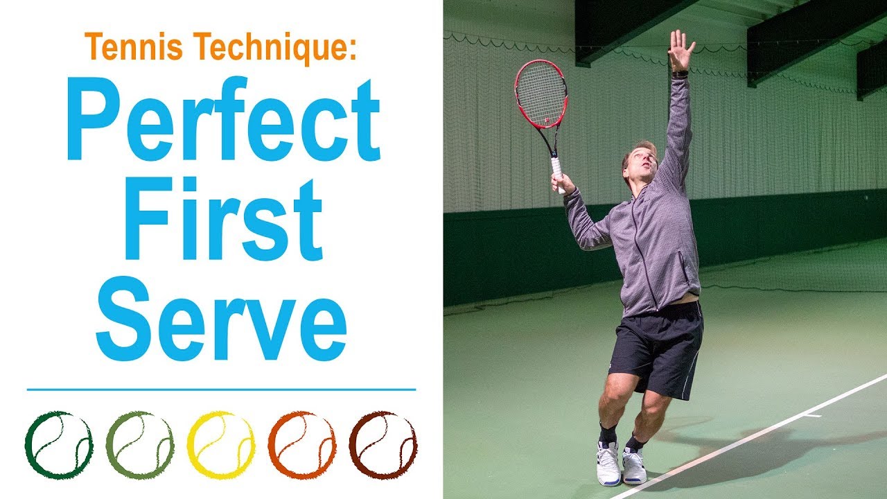 tennis serve technique youtube