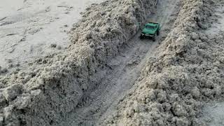 Longest Stomper 4x4 Toy Truck Beach Sand Track In The WORLD......(That I Know Of)