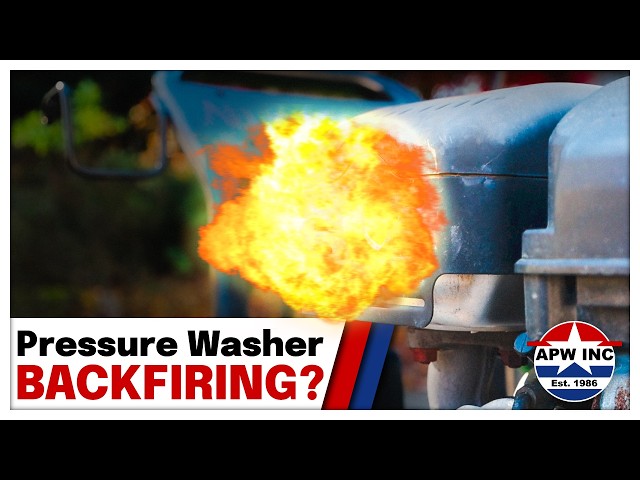 Why Pressure Washer Backfire: Causes & Solutions