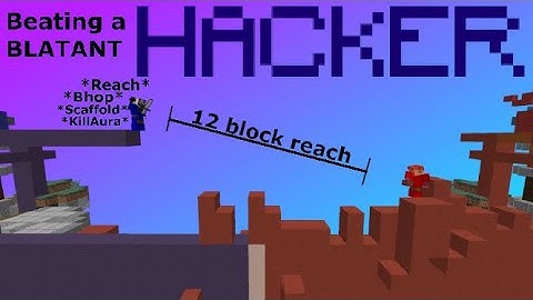 ANNIHILATING a BLATANT HACKER in Hypixel The Bridge
