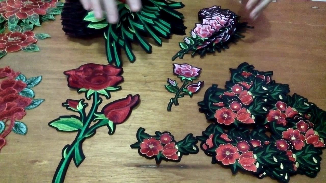 Aplicaciones Bordadas para Ropa - Slash Diseño y Confección - YouTube