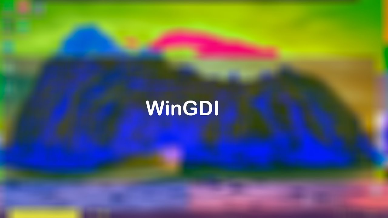 Wingdi Запуск WinGDI - YouTube