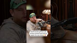Garth brooks gifted Luke Combs a brand new bronco raptor for one show😭❤️‍🩹#lukecombs #garthbrooks