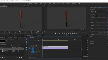 Exporting 360 turntable as video file using Premiere Pro