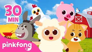 ¡Bienvenidos a la Granja de Pinkfong! | Animales | +Recopilación | Pinkfong Canciones Infantiles