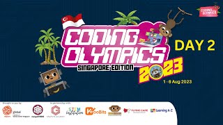 Coding Olympics Singapore 2023 - DAY 2