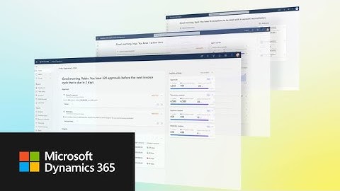 Autonomous agents in Dynamics 365 ERP solutions
