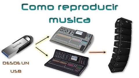 🎵 Como reproducir música desde puerto USB consolas Midas m32 m32r Behringer x32 castellano español
