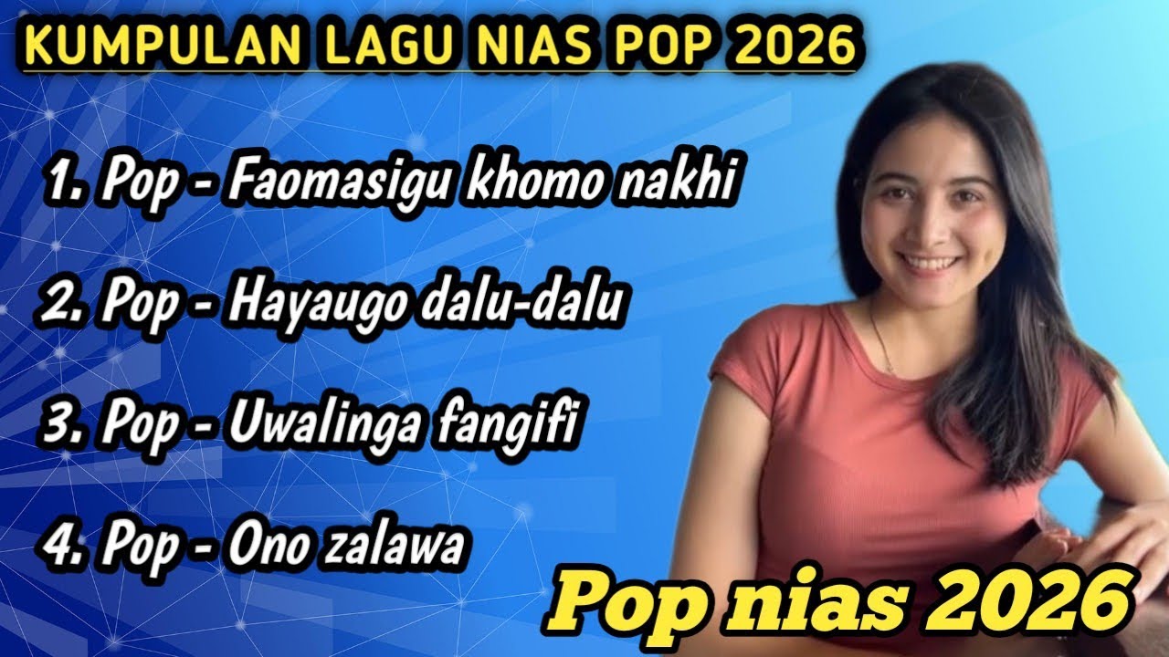 Kumpulan lagu nias pop || ono zalawa || pop nias terbaru 
