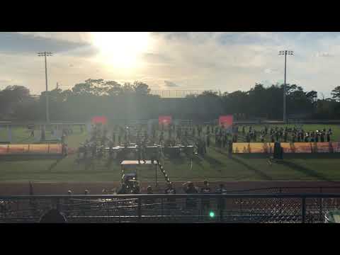 Oakleaf High School Golden Regiment performance at the University Classic in Orlando 10/2/21