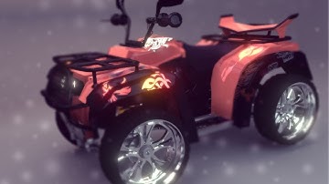 3d quad bike