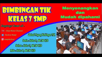 BIMBINGAN TIK KELAS 7 SEMESTER GENAP | BAHASA PEMROGRAMAN VISUAL SEDERHANA ( BAB 2 )