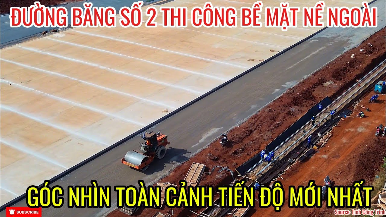 ĐƯỜNG BĂNG SỐ 2 THI CÔNG KẾT CẤU PHẦN LỀ ĐƯỜNG BĂNG-GÓC NHÌN TIẾN ĐỘ TOÀN CẢNH TOÀN TUYẾN MỚI NHẤT