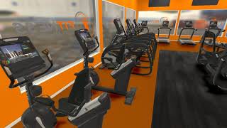 Concept gym design walkthrough video