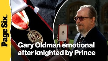 Prince William’s savage remark to Gary Oldman as he received his knighthood revealed