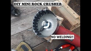 DIY Mini Rock Crusher (No Welding!)