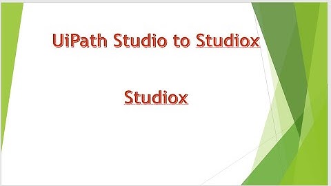 How to change profile Uipath studio to studiox| UiPath Tutorial