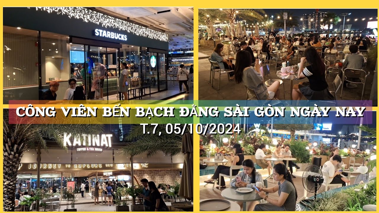 VIỆT KIỀU NHÌN KHÔNG RA CV BẾN BẠCH ĐẰNG SÀI GÒN NGÀY NAY ĐÃ THAY ĐỔI MỚI ĐẸP LẮM