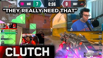 SEN Tarik Reacts to 100T BANG 1v2 low hp CLUTCH against KRU...