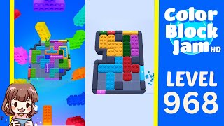 Color Block Jam Level 968 Solution Walkthrough