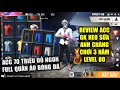 Free Fire | Review Acc GK Heo Sữa Level 80 Chơi 3 Năm Có Nguyên Tủ Quần Áo Bóng Đá | Rikaki Gaming