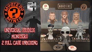 Funko Mystery Mini Universal Monsters Walgreens Exclusive 2 Full Case Unboxing