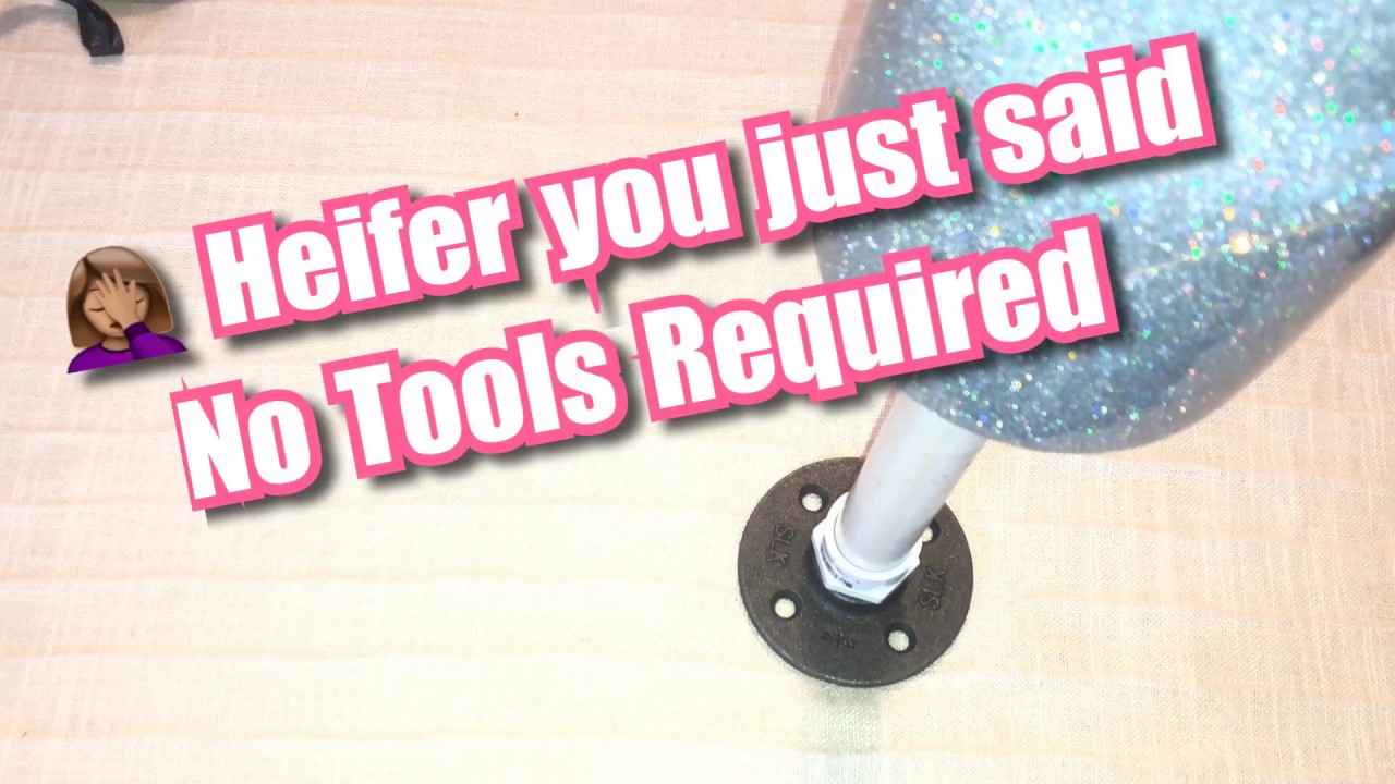 DIY 3 IN 1 TUMBLER DRYING RACK YouTube