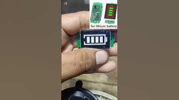 DIY Li-ion Battery Capacity Level Indicator1s-8s || lithium battery level indicator module