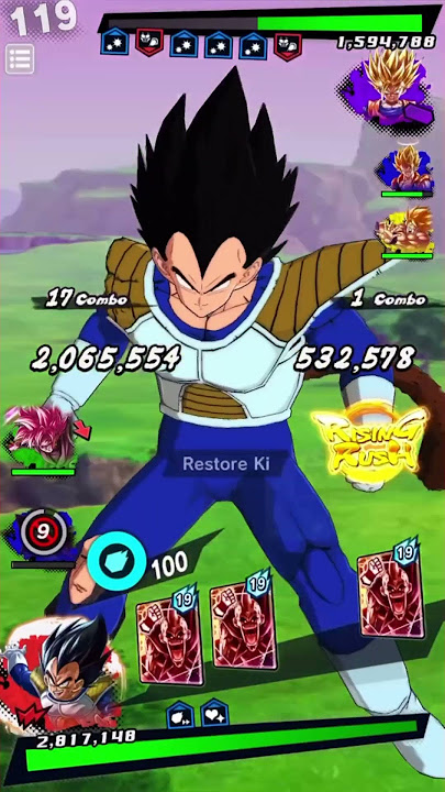 Ghost of Nappa bothering Vegeta everywhere. : r/DragonballLegends