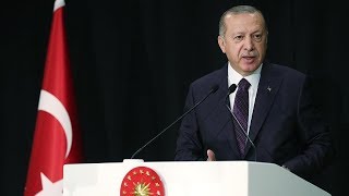 Cumhurbaşkanı Erdoğan, Gaziler Günü Töreni'nde konuşuyor