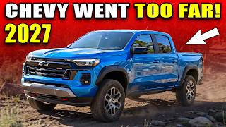 All 5 CONTROVERSIAL Changes in 2027 Chevrolet Colorado EXPLAINED in Detail