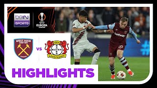 West Ham United V Bayer Leverkusen Europa League 2324 Match Highlights
