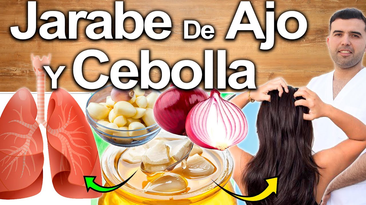 Jarabe De Ajo Y Cebolla Para Todo - Para Qu� Sirve? - Beneficios Para Tu�Salud�Y�Belleza