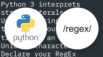 DeprecationWarning: invalid escape sequence - what to use instead of \d?