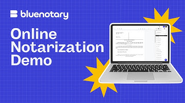 BlueNotary Session Demo