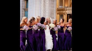 Purple Wedding Dresses For Bride