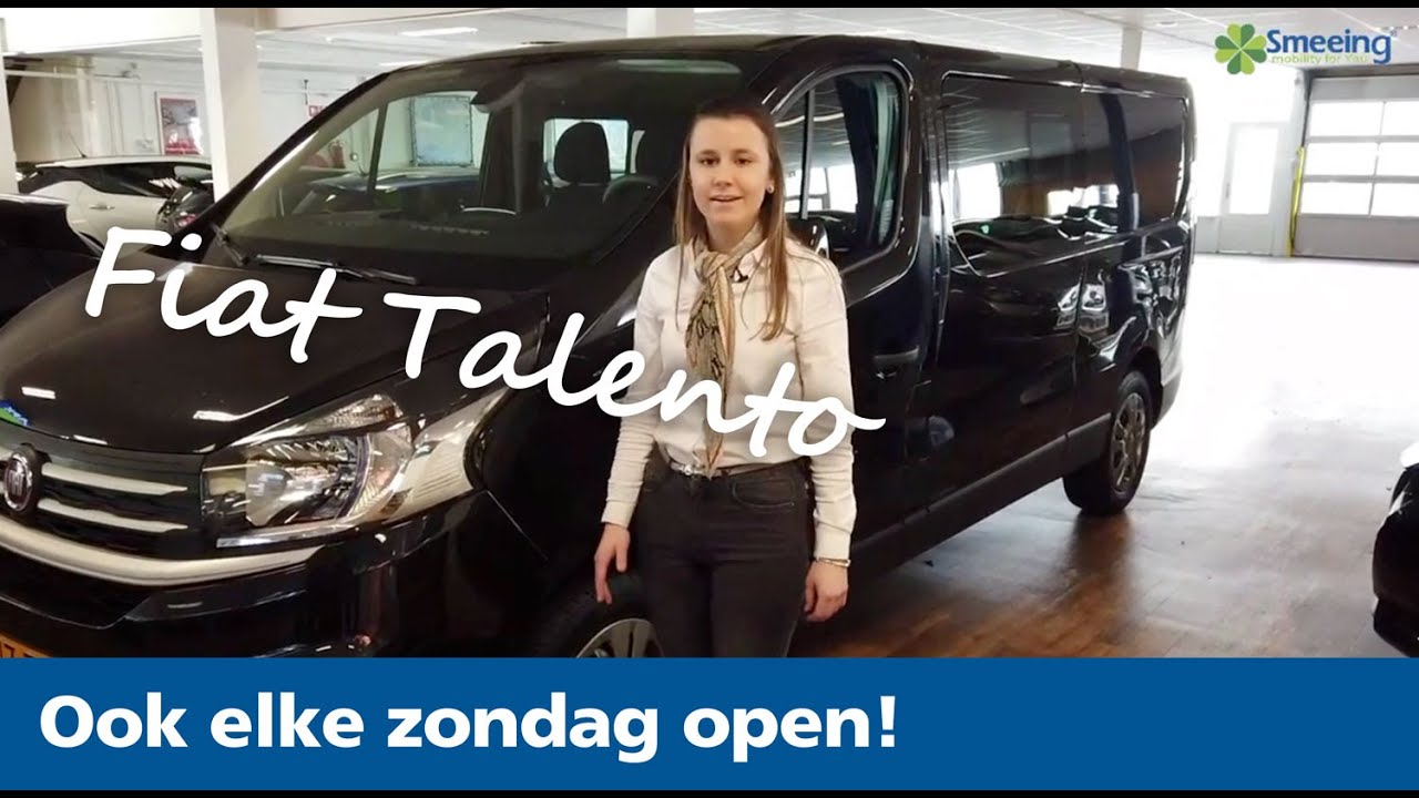 Fiat Talento op voorraad bij Smeeing Mobility