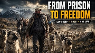 From Prison to Freedom: He Chose Life in the Wild | 1700 Sheep, 5 Kangal Dogs (Full Documentary)