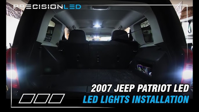 Jeep Patriot Led Interior Lights Installation 1st Gen 2007 2017 You