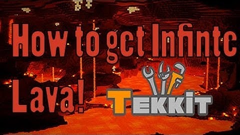 Tekkit Tutorials: How to get Infinite lava(from the Nether)!