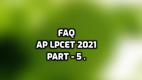 ap lpcet counselling 2021 update detail 5 .