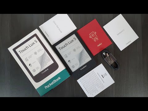 Unboxing the Pocketbook Touch Lux 5