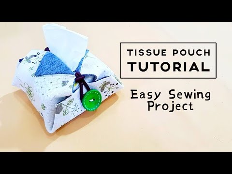 Тканевый чехол DIY TUTORIAL | Проект Простого Шитья | Старые джинсы Upcycle | 误打误撞 做 出来 的 作品